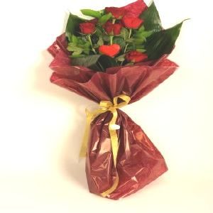 Salon Des Fleurs-Bouquet with Five Roses