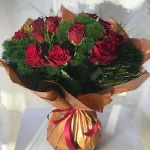 Salon Des Fleurs-Red Roses Bouquet